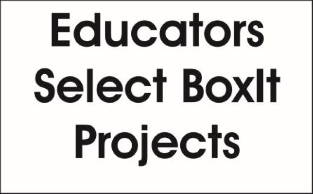 Laser Jump Start's Educator Select BoxIt Projects