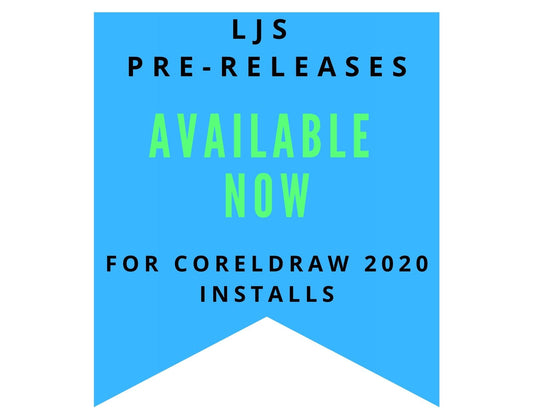 Laser Jump Start Upgrades for CorelDraw 2020-Pre-Releases Available Now!