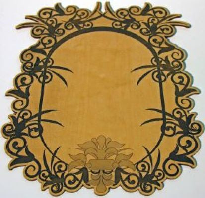 Artistic Frame made with Laser Jump Start's Laser Friendly Filigree Font & Frames