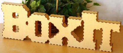 Sign Created with Laser Jump Start's BoxIt Suite