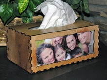 Kleenex box cover made with Laser Jump Start's Beginner BoxIt Projects Volume 1